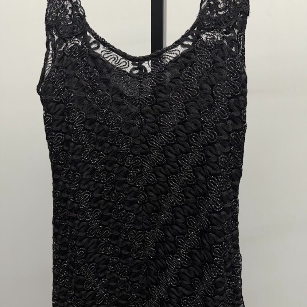Free People Black Foiled Again Bodycon Dress - Picture 3 of 6